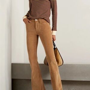 Frame Le High Flare Cordiroy Jeans sz 32